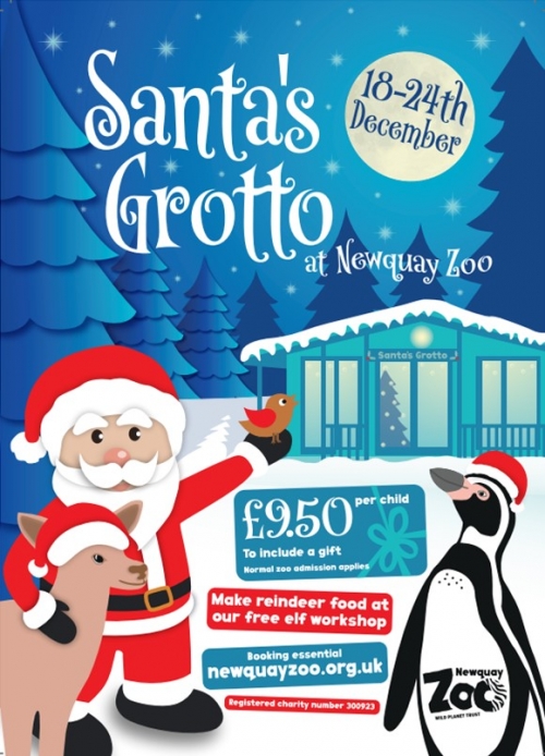 Visit Santa at Newquay Zoo